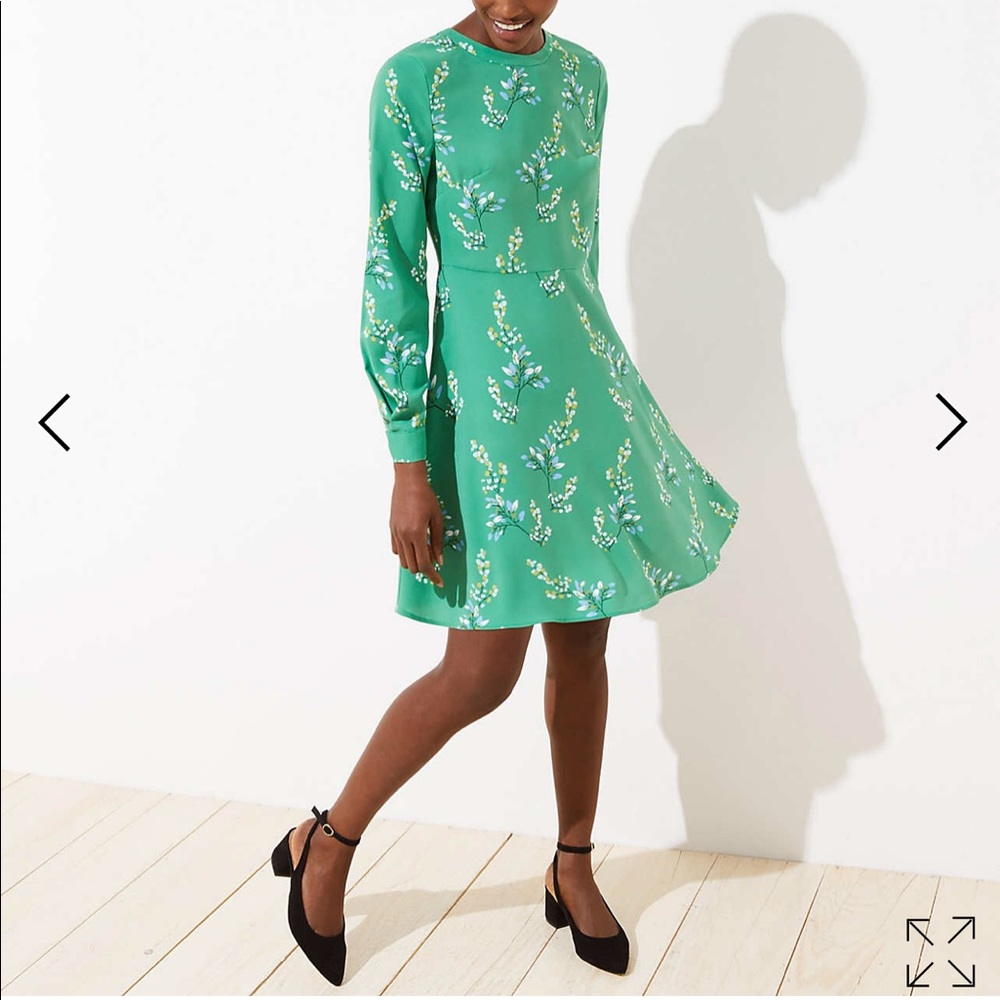 Loft floral dress